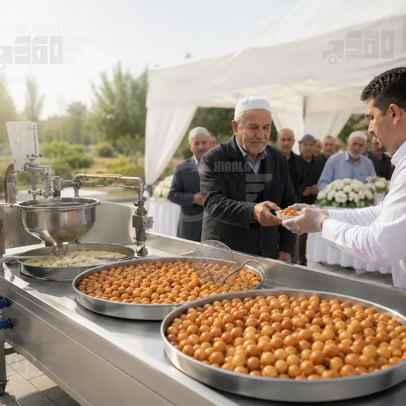Geniş Kapasiteli Fritöz ve Lokma Aparatı